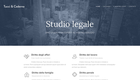 Modello - Studio legale