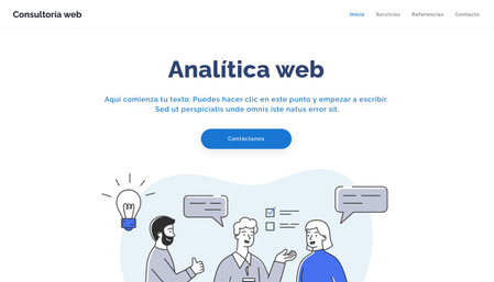 Plantilla - Consultoría web