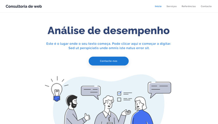 Template Consultoria de web