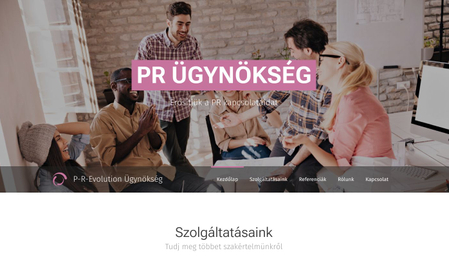 PR Ügynökség sablon