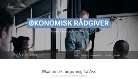 Skabelon: Økonomisk rådgiver