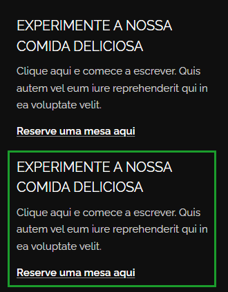 Duplicar os blocos de conteúdo