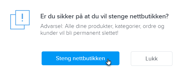 Steng nettbutikken