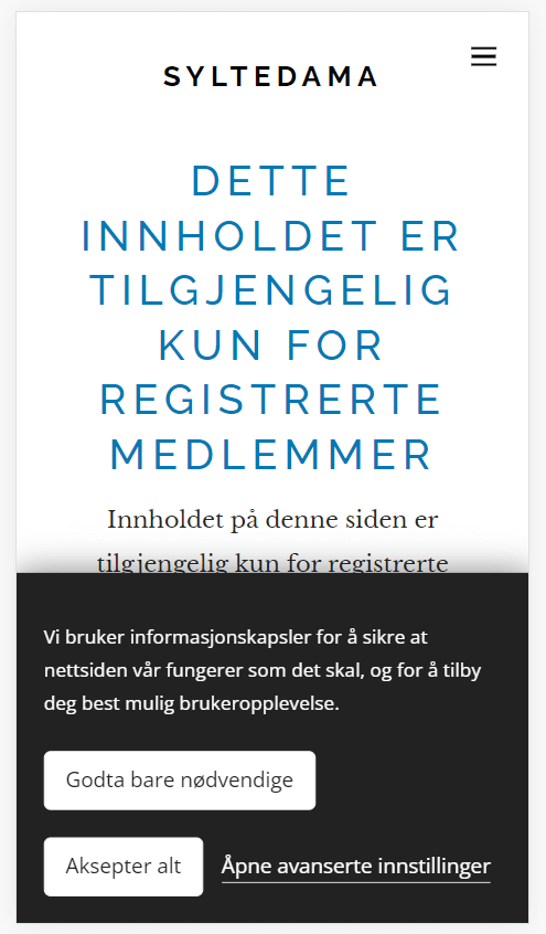 Mobilversjonen