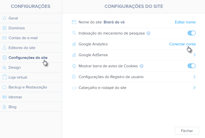 Integrar Google Analytics